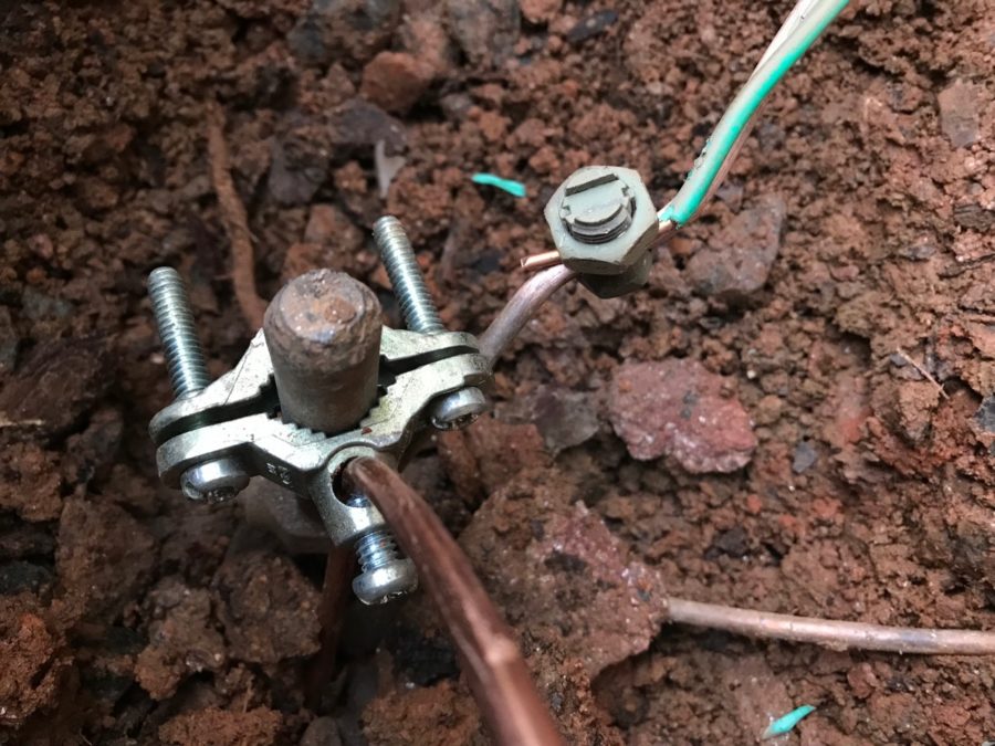 Grounding the ground rod N4TQU